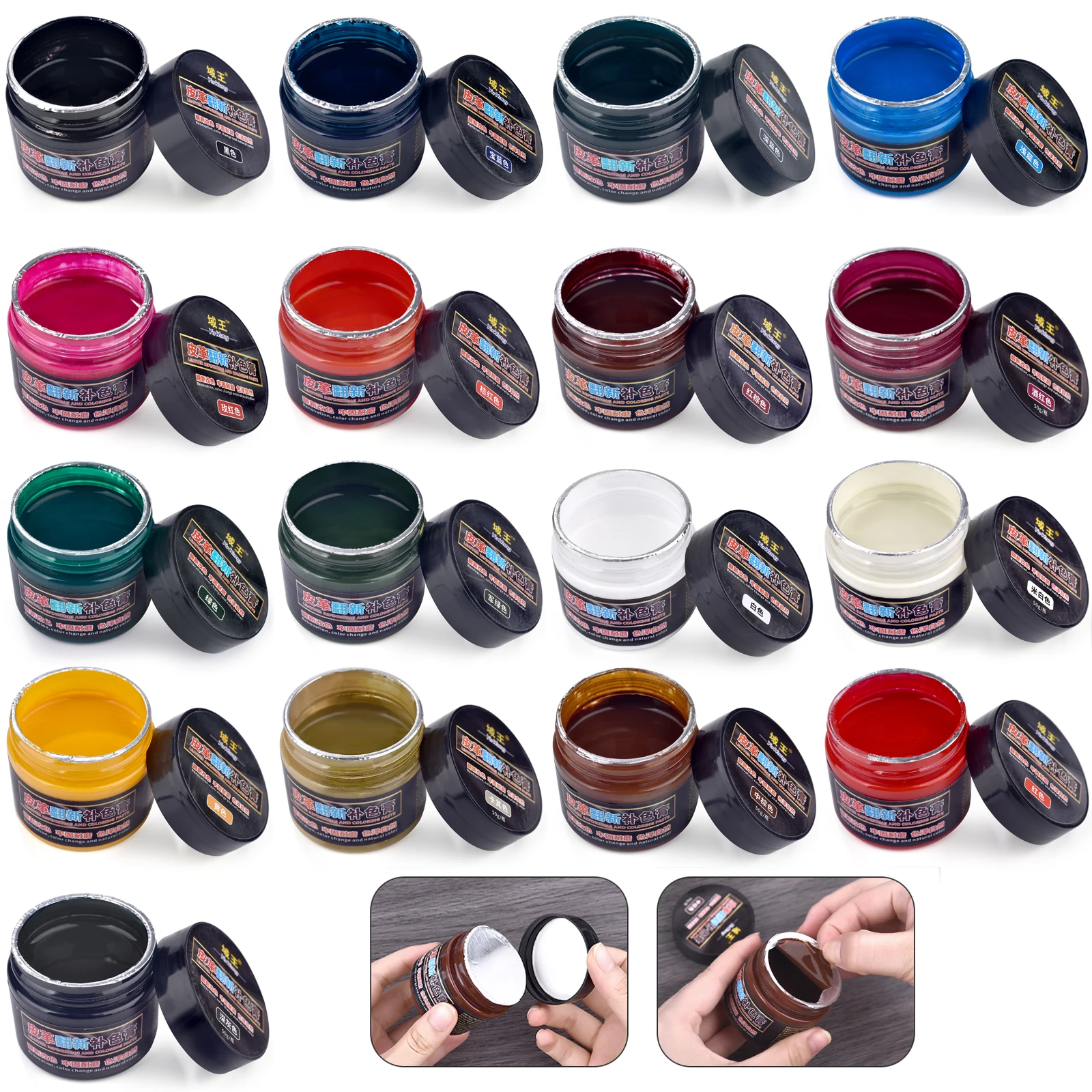 Sneakers Care - 50g riparazione pelle vernice pigmento fai