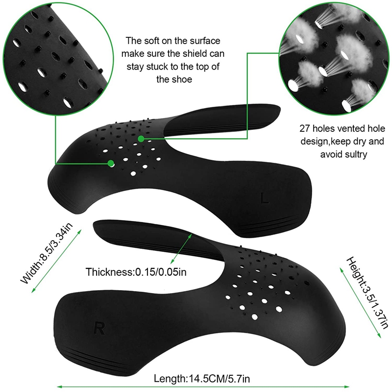 2 pezzi protezione antipiega s - Sneaker Care Crease Protector recensione e prezzo