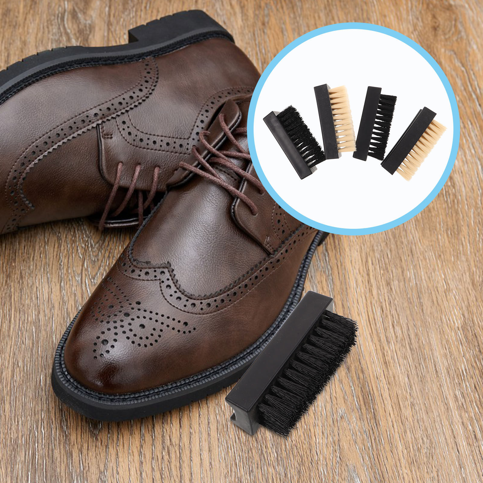 Set di 4 Spazzole per Scarpe M - Sneaker Care Set recensione e prezzo