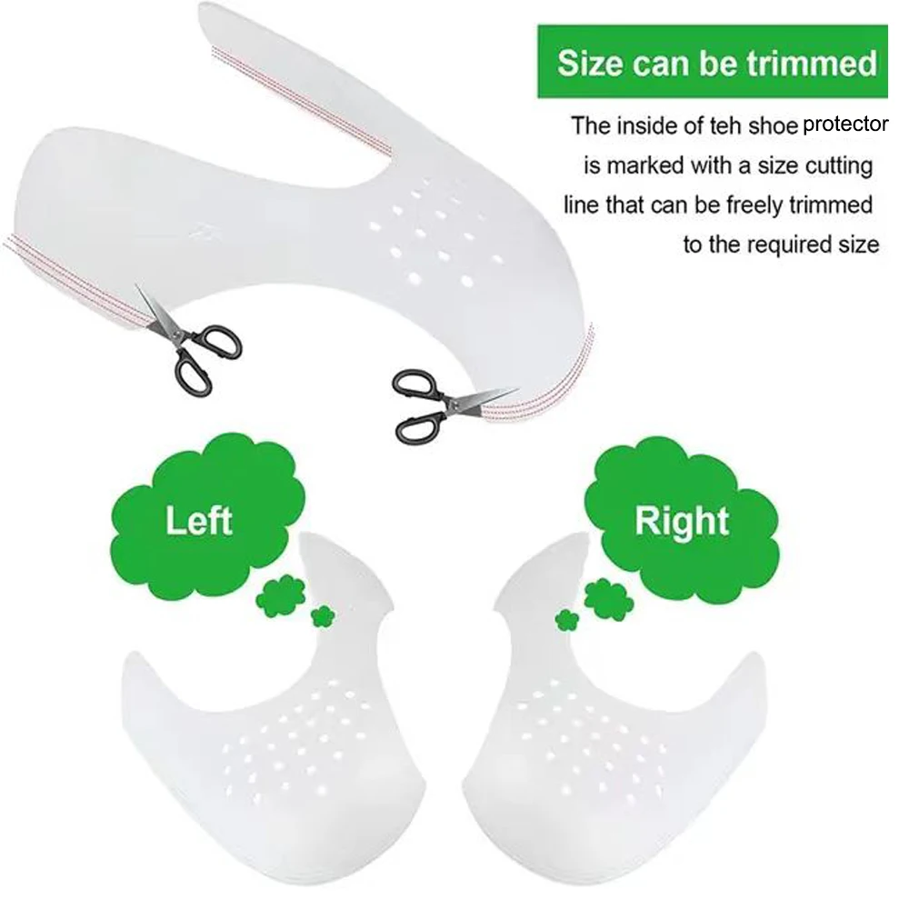 5 paia Sneakers Protector Shoe - Sneaker Care Crease Protector recensione e prezzo