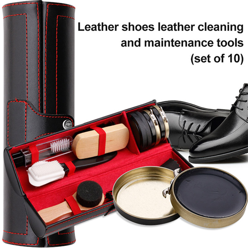 1 set di scarpe in pelle set d - Sneaker Care Set recensione e prezzo