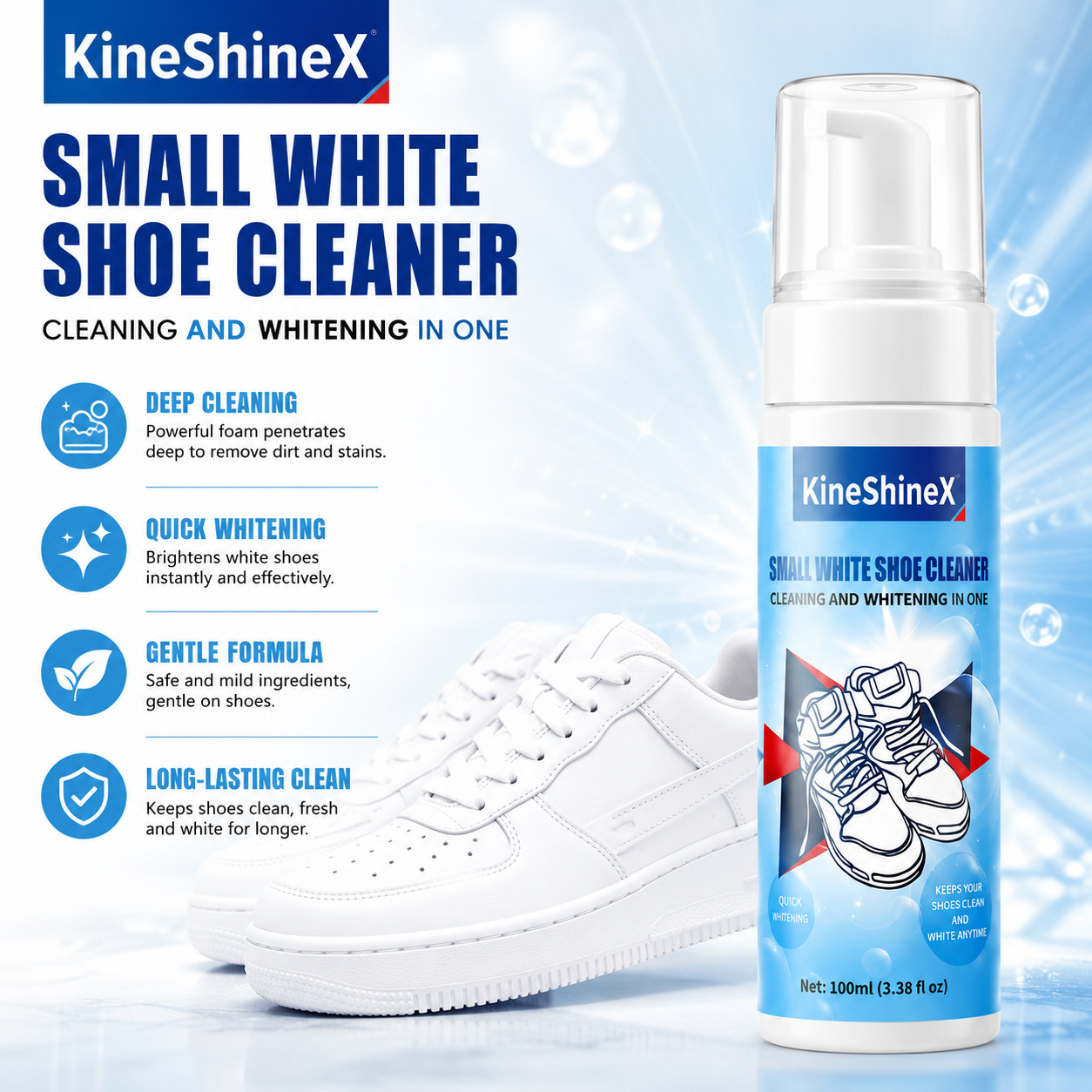 Kit Pulitore per Scarpe Gihen, - Sneaker Care Kit recensione e prezzo